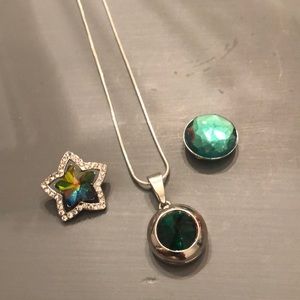 Snapituppittsburgh necklace w three snaps